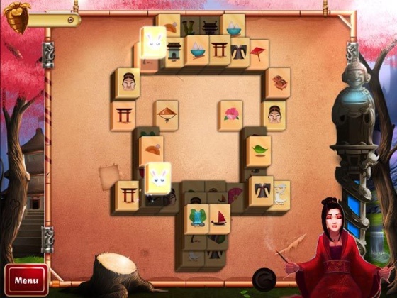 2D Mahjong Temple