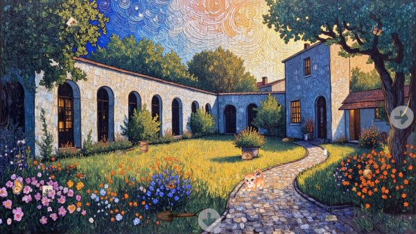 Meow Time Machine 3: Van Gogh