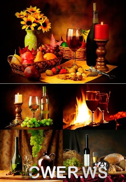 Натюрморты с вином