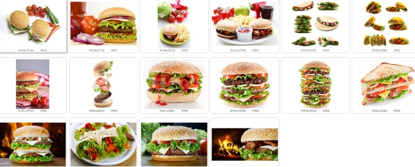 Фаст-фуды и гамбургеры1