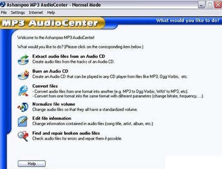 MP3 AudioCenter