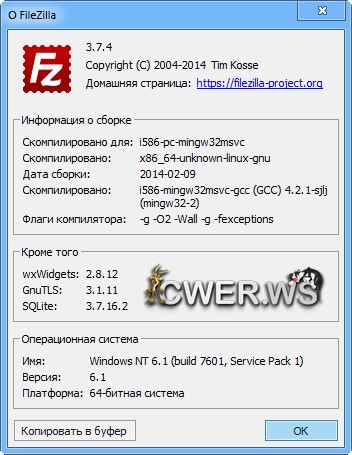 FileZilla 3.7.4