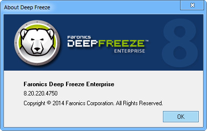 Deep Freeze Enterprise 8.20.220.4750