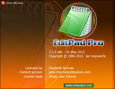 EditPad Pro 7.0.2