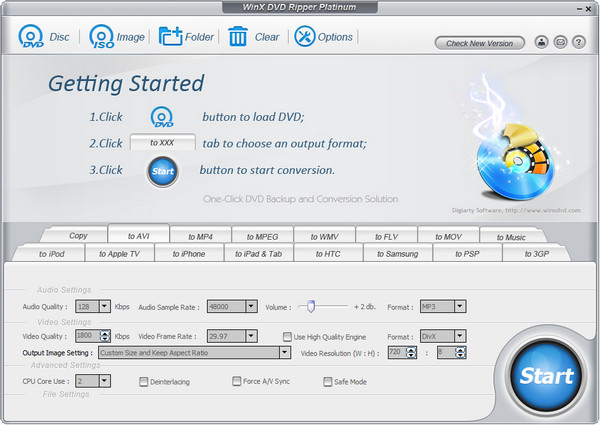 WinX DVD Ripper Platinum 6