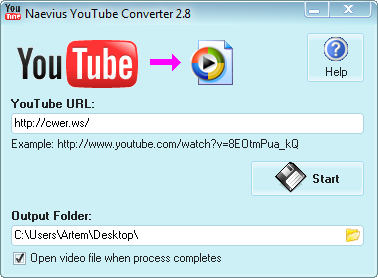 Naevius YouTube Converter 2.8