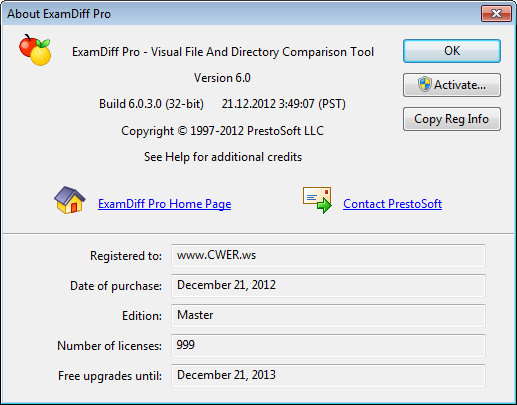 ExamDiff Pro 6.0.3.0