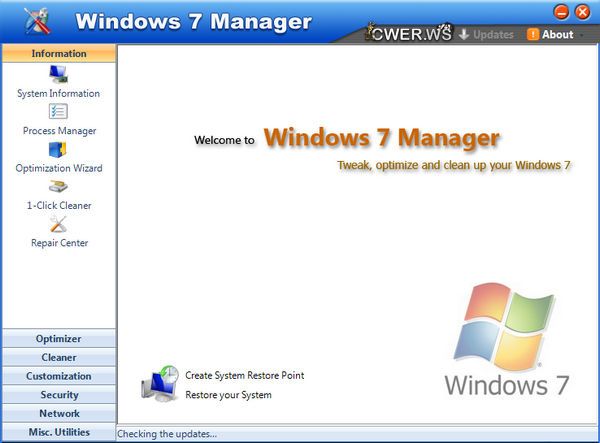 Windows 7 Manager 4