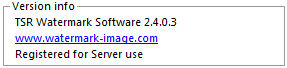 TSR Watermark Image Software 2.4.0.3