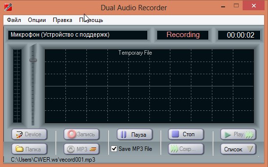 Dual Audio Recorder