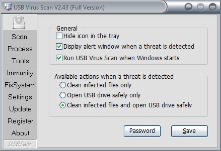 USB Virus Scan