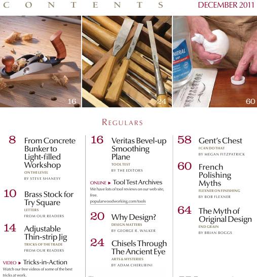 Popular Woodworking №194 (December 2011)с1