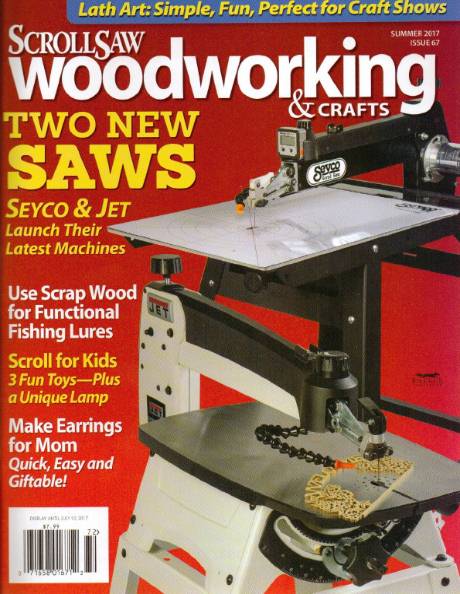 ScrollSaw Woodworking & Crafts №67 (Summer 2017)