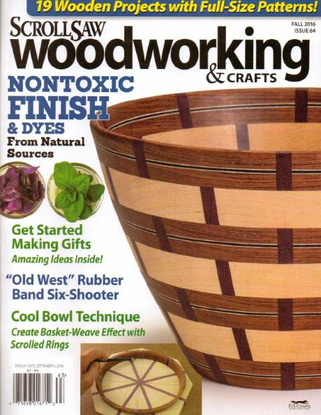 ScrollSaw Woodworking & Crafts №64 (Fall 2016)