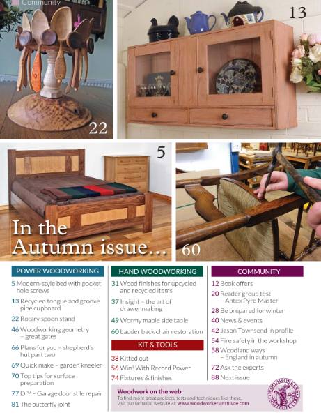 Woodworking Crafts №18 (Autumn 2016)c