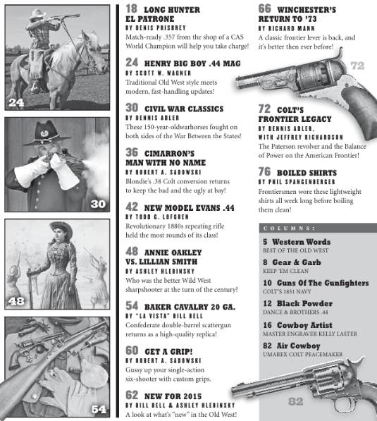 Guns. Of the Old West (Spring 2015)с