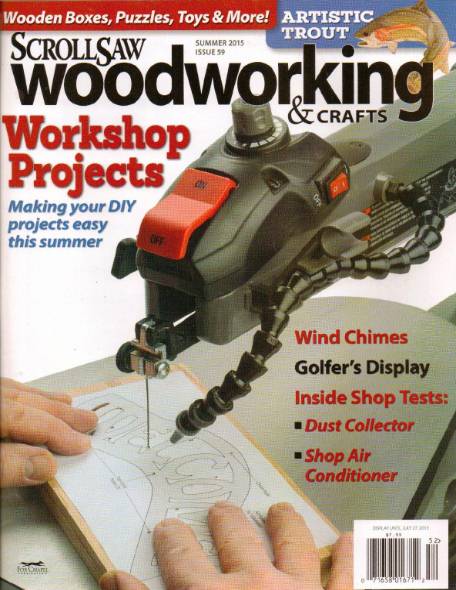 ScrollSaw Woodworking & Crafts №59 (Summer 2015)