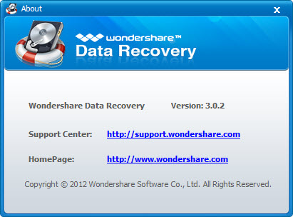 Wondershare Data Recovery 3.0.2